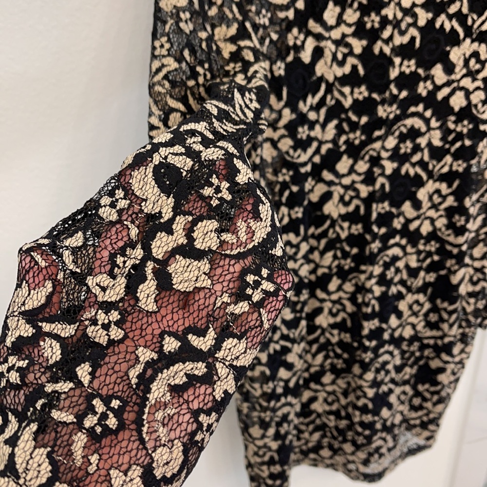 FLORAL LACE DRESS - Picture 5 of 6